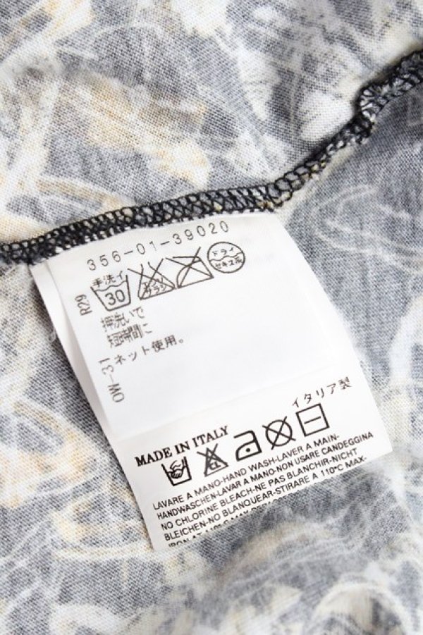 画像6: ヴィヴィアンウエストウッド 中古 / オーブ総柄Tシャツ L ブラックxイエロー  Y-25-09-17-051-ts-YM-ZY (6)