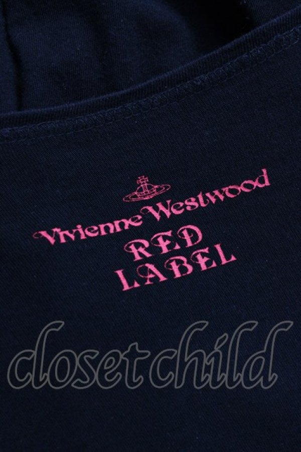 画像6: ヴィヴィアンウエストウッド 中古 / ローズプリント変形Ｔシャツ 2 黒  Y-25-09-17-052-to-SZ-ZY (6)