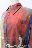 画像4: ヴィヴィアンウエストウッド MAN 中古 / UNION JACK OSSIE SHIRT シャツ 46 マルチ  Y-25-09-17-055-bl-IG-ZY (4)