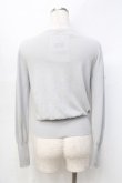 画像3: ヴィヴィアンウエストウッド 中古 / 単色オーブ刺繍カーディガン 1 ライトグレー  Y-25-09-17-056-to-YM-ZY (3)