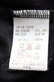 画像7: ヴィヴィアンウエストウッド MAN 中古 / TS/リーフ箔ｐｔTシャツ 46 黒  Y-25-09-17-058-ts-IN-ZY (7)