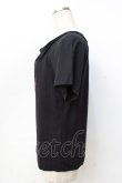 画像2: ヴィヴィアンウエストウッド 中古 / オーブプリントTシャツ 00 黒  Y-25-09-17-059-ts-SZ-ZY (2)