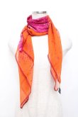 画像2: ヴィヴィアンウエストウッド 中古 / ストール  オレンジxパープル  Y-25-09-17-008-gd-SZ-ZY (2)