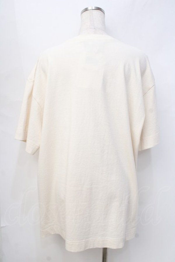 画像3: ヴィヴィアンウエストウッド 中古 / 4/1BD天竺SKULL PATCHオーバーサイズTシャツ 00 ベージュ  Y-25-09-17-065-to-AS-ZY (3)