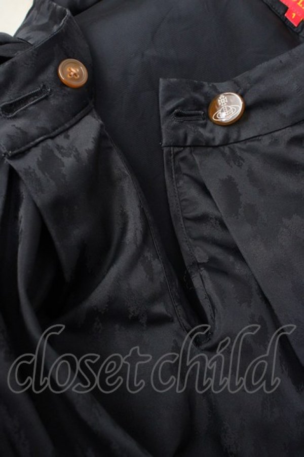 画像4: ヴィヴィアンウエストウッド 中古 / シャドーレオパードスカート 1 ブラック  Y-25-09-17-069-sk-IG-ZY (4)