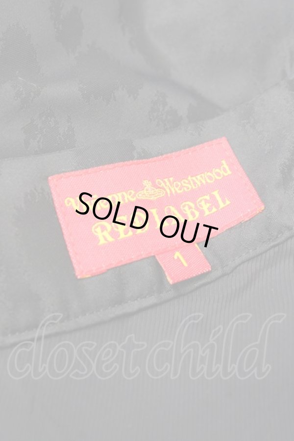 画像5: ヴィヴィアンウエストウッド 中古 / シャドーレオパードスカート 1 ブラック  Y-25-09-17-069-sk-IG-ZY (5)