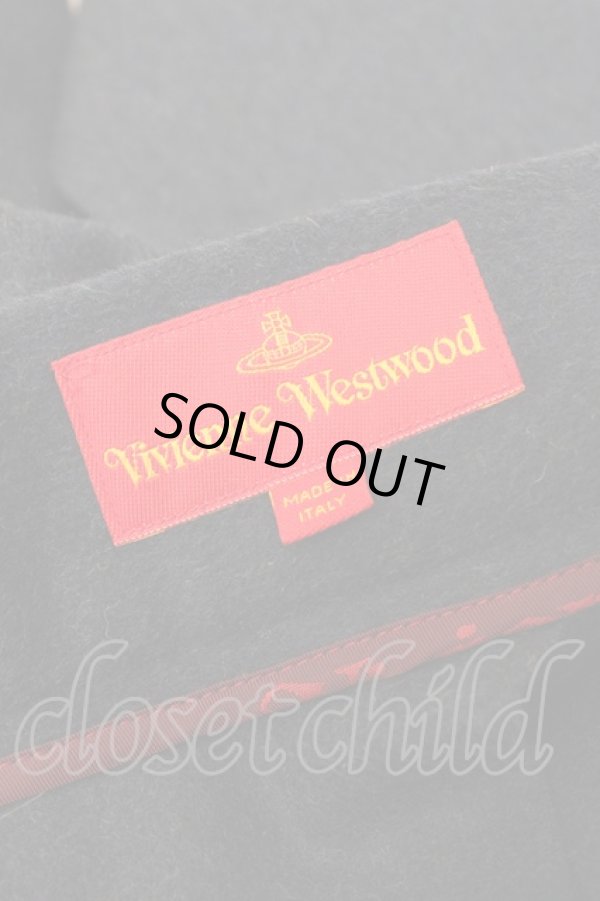 画像4: ヴィヴィアンウエストウッド 中古 / カットオフスカート 42 ネイビー  Y-25-09-17-071-sk-IG-ZY (4)