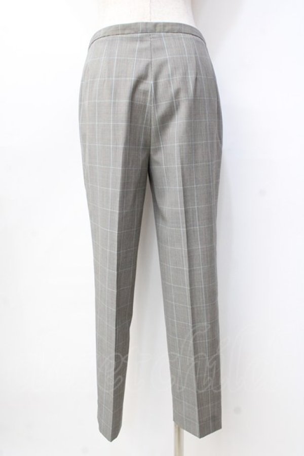 画像3: ヴィヴィアンウエストウッド 中古 / グレンチェックパンツ 38 グレー  Y-25-09-17-074-pa-IG-ZY (3)