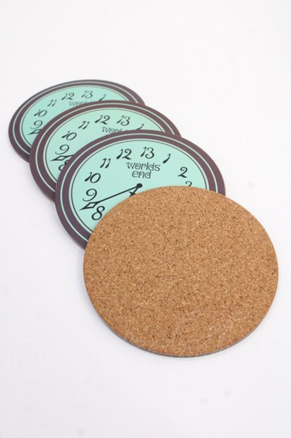 画像2: ヴィヴィアンウエストウッド 中古 / WorldsendコースターSET  ミント/ブルー  Y-25-09-17-011-gd-SZ-ZY (2)