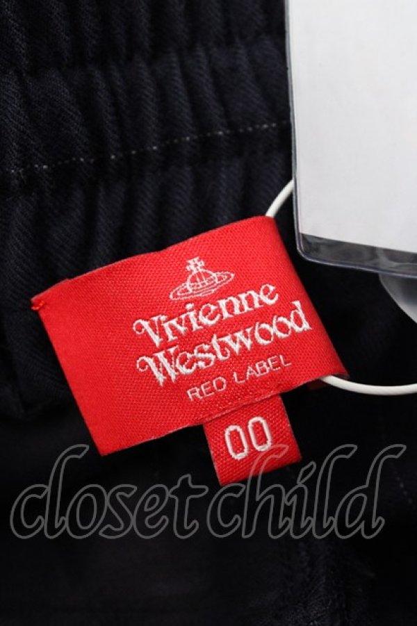 画像6: ヴィヴィアンウエストウッド 中古 / パッチワークブロッキングパンツ 00 ネイビーｘグレーｘベージュ  Y-25-09-17-075-pa-YM-ZY (6)