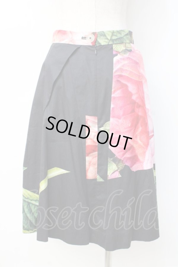 画像3: ANGLOMANIA 中古 / Liberty Skirt スカート 40 ブラックローズ  Y-25-09-17-076-sk-IG-ZY (3)
