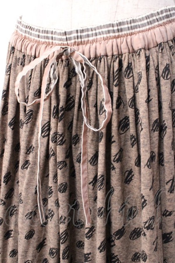 画像4: ヴィヴィアンウエストウッド 中古 / ハンドドロードットカットスカート S ブラウン  Y-25-09-17-077-sk-IG-ZY (4)