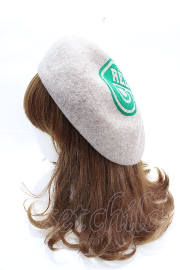 画像3: ヴィヴィアンウエストウッド 中古 / ウールベレー帽  ベージュ  Y-25-09-17-022-ha-SZ-ZY (3)