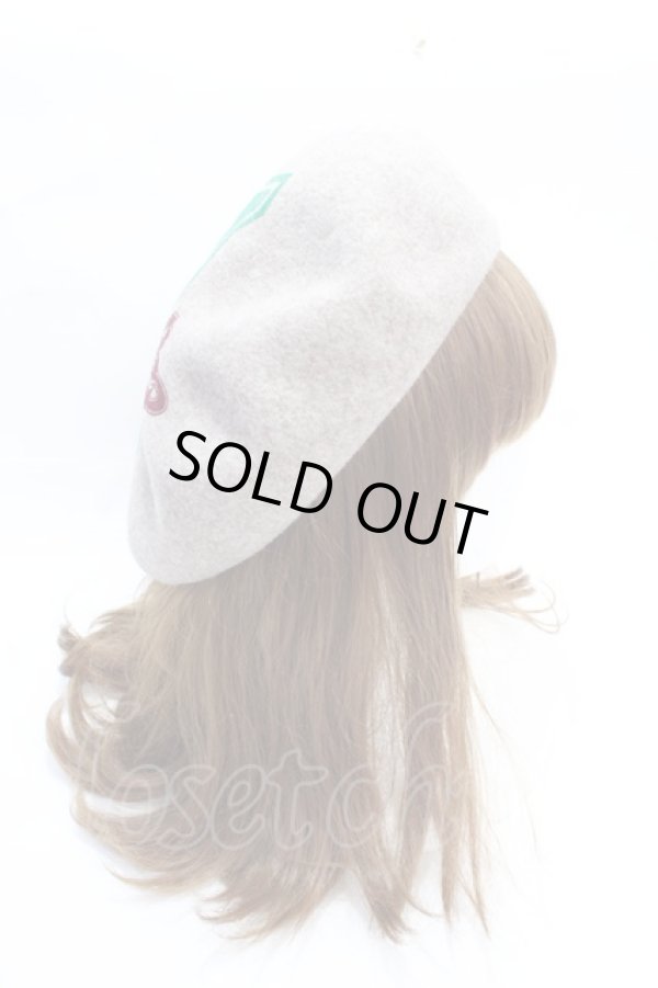 画像4: ヴィヴィアンウエストウッド 中古 / ウールベレー帽  ベージュ  Y-25-09-17-022-ha-SZ-ZY (4)