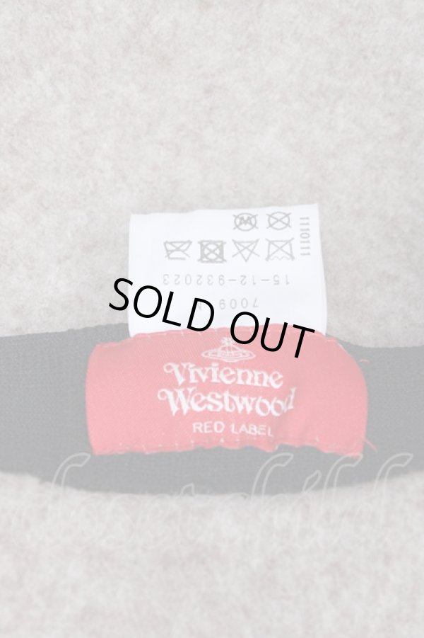 画像6: ヴィヴィアンウエストウッド 中古 / ウールベレー帽  ベージュ  Y-25-09-17-022-ha-SZ-ZY (6)