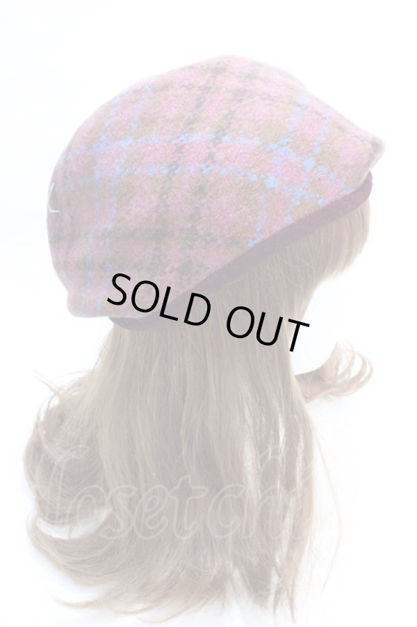 画像5: ヴィヴィアンウエストウッド 中古 / クロックプリントバスクニットベレー帽  マルチ  Y-25-09-17-023-gd-YM-ZY (5)