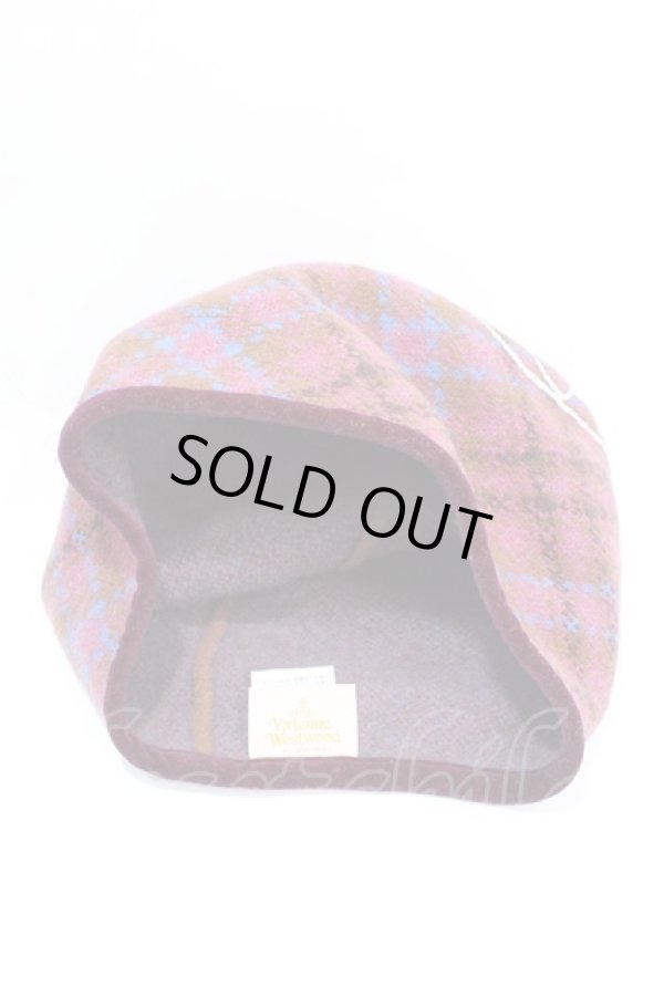 画像6: ヴィヴィアンウエストウッド 中古 / クロックプリントバスクニットベレー帽  マルチ  Y-25-09-17-023-gd-YM-ZY (6)