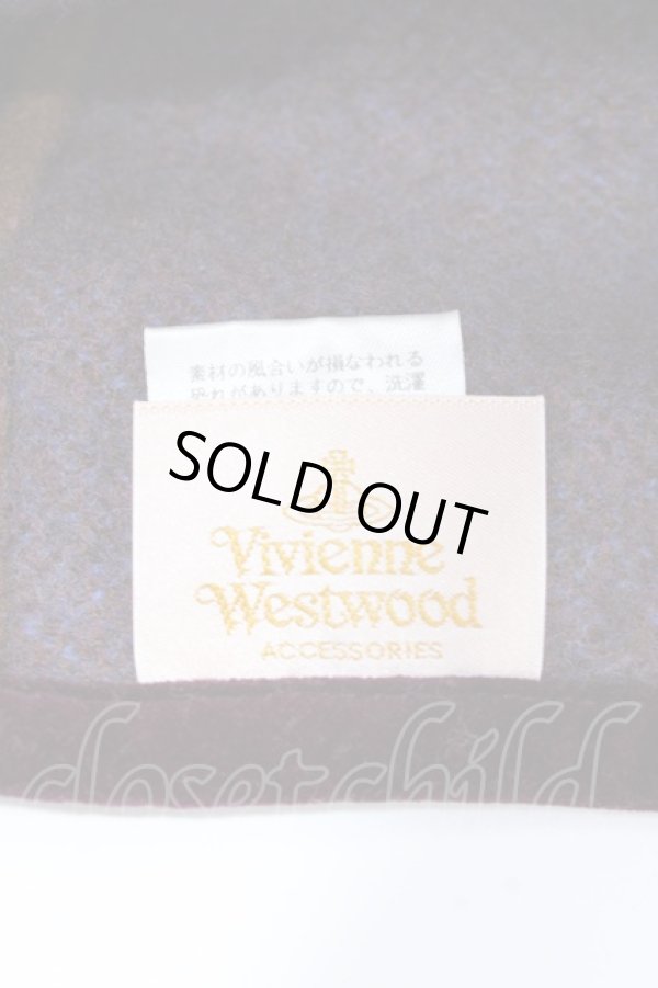 画像7: ヴィヴィアンウエストウッド 中古 / クロックプリントバスクニットベレー帽  マルチ  Y-25-09-17-023-gd-YM-ZY (7)