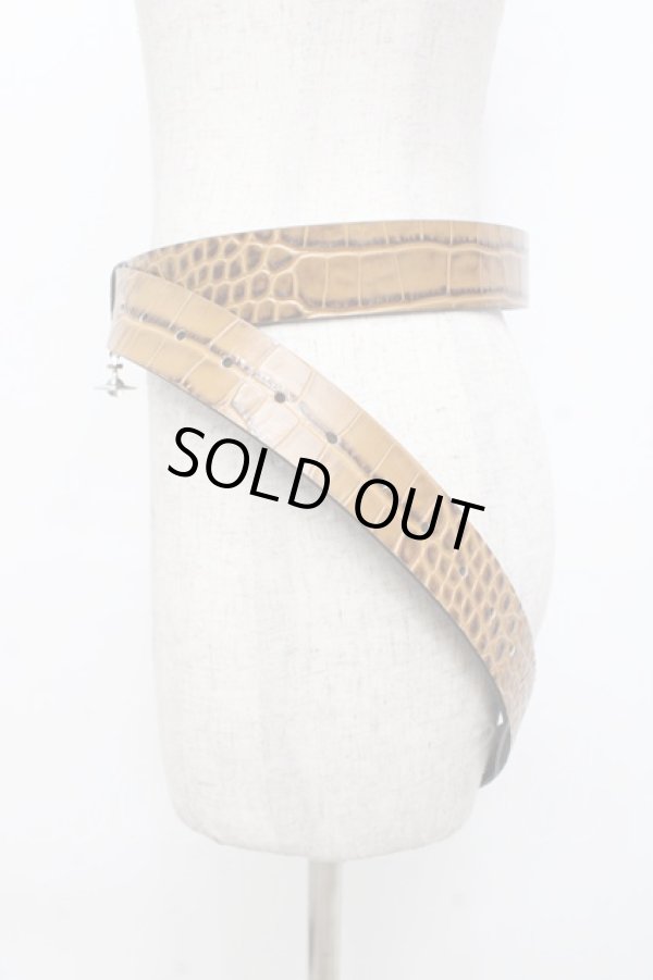 画像2: ヴィヴィアンウエストウッド 中古 / BELTS ALEX CHARM ベルト  ブラウン  Y-25-09-17-002-gd-SZ-ZY (2)