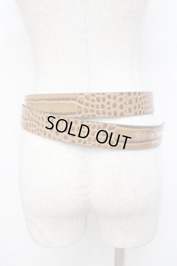 画像3: ヴィヴィアンウエストウッド 中古 / BELTS ALEX CHARM ベルト  ブラウン  Y-25-09-17-002-gd-SZ-ZY (3)
