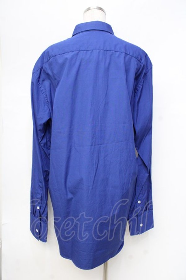 画像3: ヴィヴィアンウエストウッド 中古 / カラーオーブ刺繍シャツ 52 ブルー  Y-25-09-17-029-bl-YM-ZY (3)