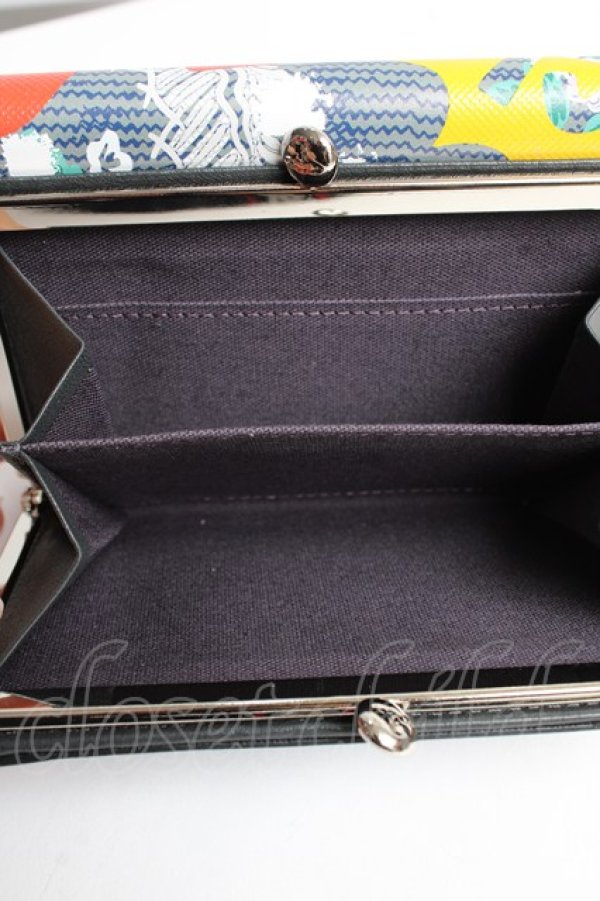 画像6: ヴィヴィアンウエストウッド 中古 /IZZARD PRINT 二ツ折リ財布  グレー  Y-25-10-12-030-gd-SZ-ZY (6)