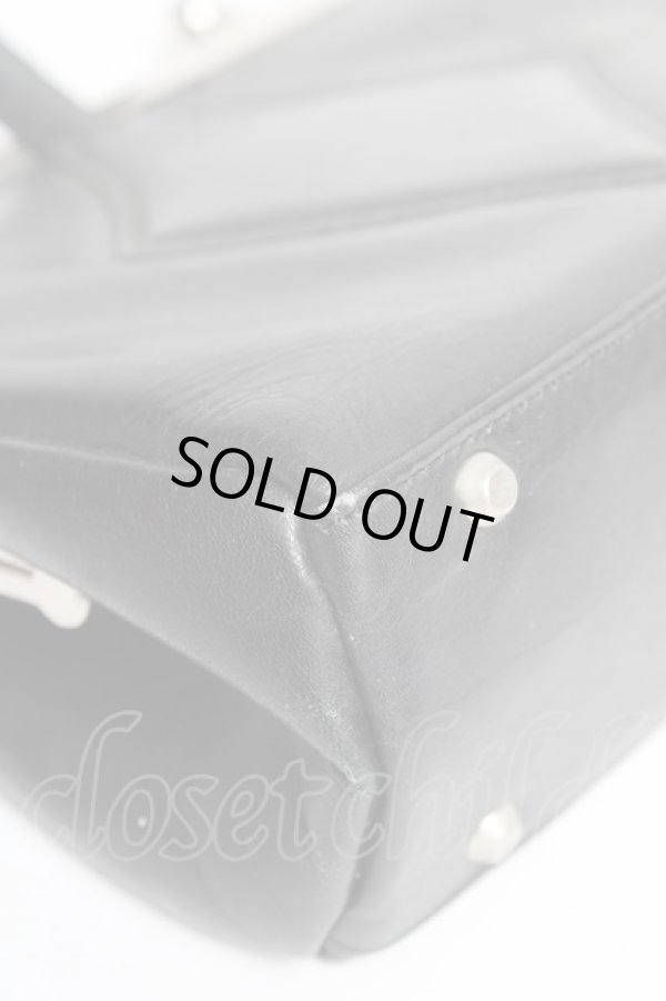 画像4: ヴィヴィアンウエストウッド 中古 / classical bag(large)  黒  Y-25-10-12-038-ba-SZ-ZY (4)