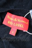 画像5: ヴィヴィアンウエストウッド 中古 / カラーオーブ刺繍半袖ニット S 黒  Y-25-10-12-041-to-SZ-ZY (5)