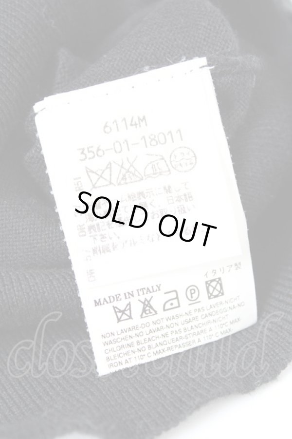 画像6: ヴィヴィアンウエストウッド 中古 / カラーオーブ刺繍半袖ニット S 黒  Y-25-10-12-041-to-SZ-ZY (6)