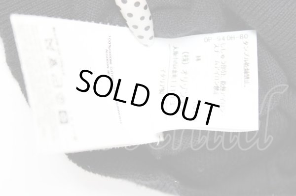 画像7: ヴィヴィアンウエストウッド 中古 / カラーオーブ刺繍半袖ニット S 黒  Y-25-10-12-041-to-SZ-ZY (7)