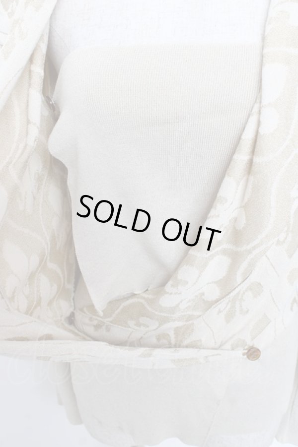 画像5: ヴィヴィアンウエストウッド 中古 / ユリ紋章カーデ 2 アイボリー×ゴールド  Y-25-10-12-049-to-SZ-ZY (5)