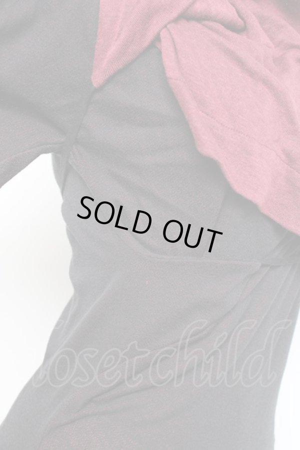 画像6: ヴィヴィアンウエストウッド 中古 / スカーフデザインサマーニットワンピース 2 ブラック  Y-25-10-12-051-op-SZ-ZY (6)