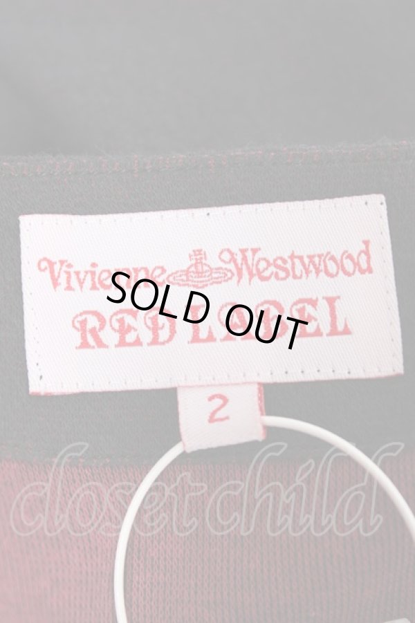 画像7: ヴィヴィアンウエストウッド 中古 / スカーフデザインサマーニットワンピース 2 ブラック  Y-25-10-12-051-op-SZ-ZY (7)