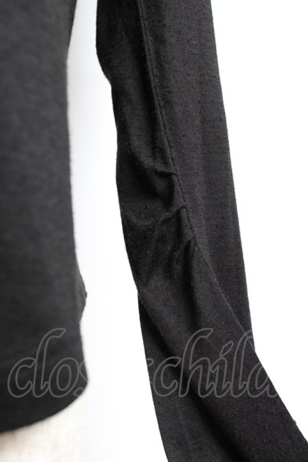 画像4: ヴィヴィアンウエストウッド 中古 / カラーオーブ刺繍カットソー M ブラック  Y-25-10-12-053-to-SZ-ZY (4)