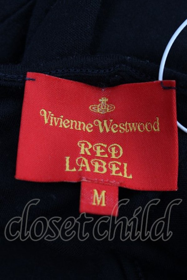 画像5: ヴィヴィアンウエストウッド 中古 / カラーオーブ刺繍カットソー M ブラック  Y-25-10-12-053-to-SZ-ZY (5)