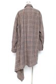 画像2: ヴィヴィアンウエストウッド MAN 中古 / 変形アウターシャツ 46 ブラウン  Y-25-10-12-054-jc-SZ-ZY (2)