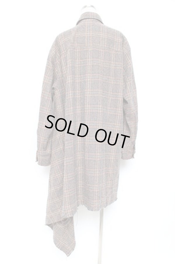 画像2: ヴィヴィアンウエストウッド MAN 中古 / 変形アウターシャツ 46 ブラウン  Y-25-10-12-054-jc-SZ-ZY (2)