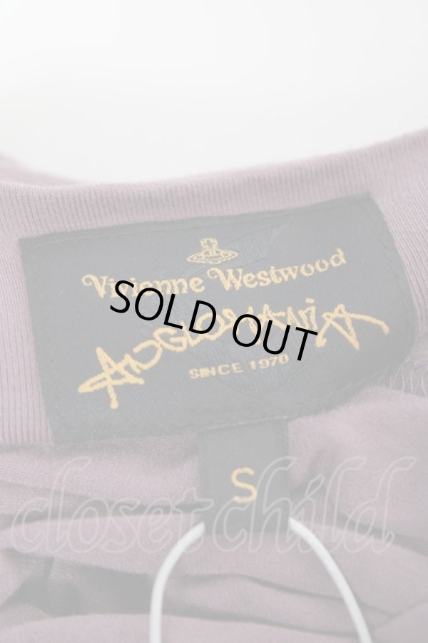 画像5: ANGLOMANIA 中古 / 変形カットソー S パープル  Y-25-10-12-056-ts-SZ-ZY (5)