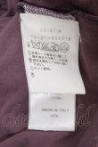 画像6: ANGLOMANIA 中古 / 変形カットソー S パープル  Y-25-10-12-056-ts-SZ-ZY (6)