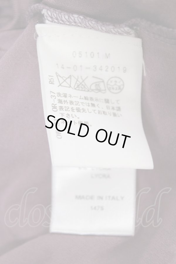 画像6: ANGLOMANIA 中古 / 変形カットソー S パープル  Y-25-10-12-056-ts-SZ-ZY (6)