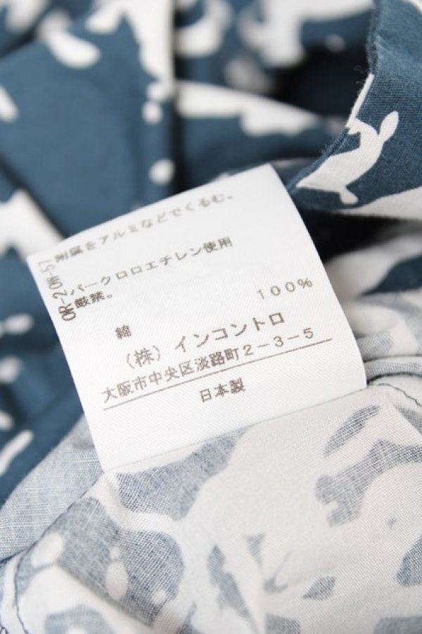 画像7: ヴィヴィアンウエストウッド 中古 / 総柄シャツワンピース  ブルー  Y-25-10-12-058-op-SZ-ZY (7)
