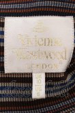 画像6: ヴィヴィアンウエストウッド 中古 / BIGカラーマルチストライプジャケット 10 ブラウン系  Y-25-10-12-059-jc-AS-ZY (6)