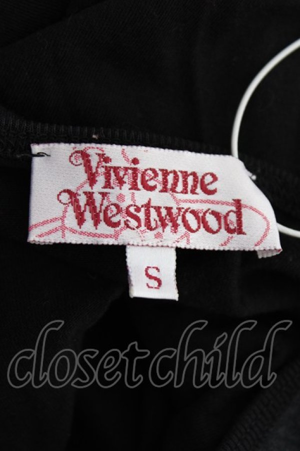 画像4: ヴィヴィアンウエストウッド 中古 / Archive Animal T shirt S ブラック  Y-25-10-12-060-to-SZ-ZY (4)