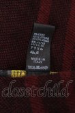 画像6: ヴィヴィアンウエストウッド 中古 / スクイグル柄マルチケープ  レッド  Y-25-10-12-063-to-SZ-ZY (6)