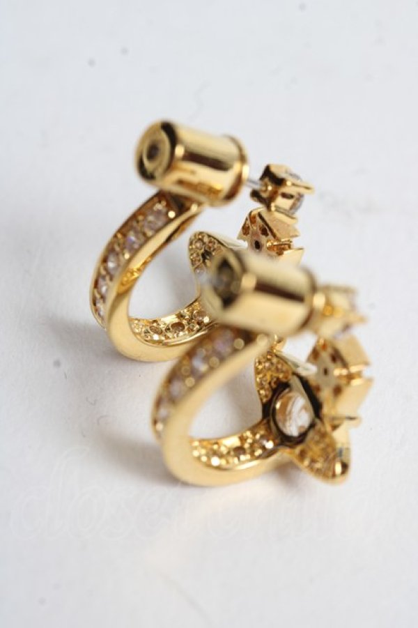 画像3: ヴィヴィアンウエストウッド 中古 / MAITENA EARRINGS  ゴールド  Y-25-10-12-001-er-SZ-ZY (3)
