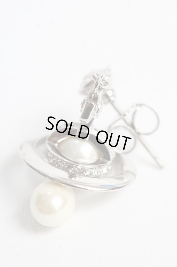 画像3: ヴィヴィアンウエストウッド MAN 中古 / MAN PEARL DROPシングルピアス  シルバー  Y-25-10-12-008-ac-SZ-OS (3)