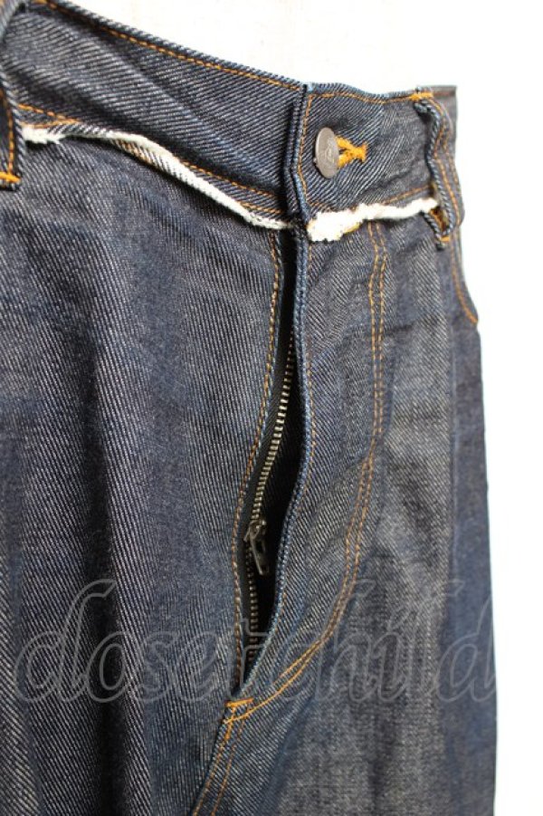 画像5: ヴィヴィアンウエストウッド MAN 中古 / オーブ刺繍デニムパンツ 50 インディゴ  Y-25-10-12-064-pa-SZ-ZY (5)