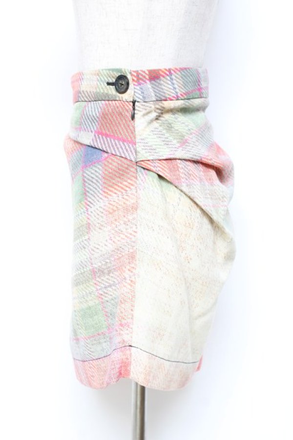 画像2: ANGLOMANIA 中古 / ツイード風タイトスカート 38 ベージュ系  Y-25-10-12-066-sk-SZ-ZY (2)