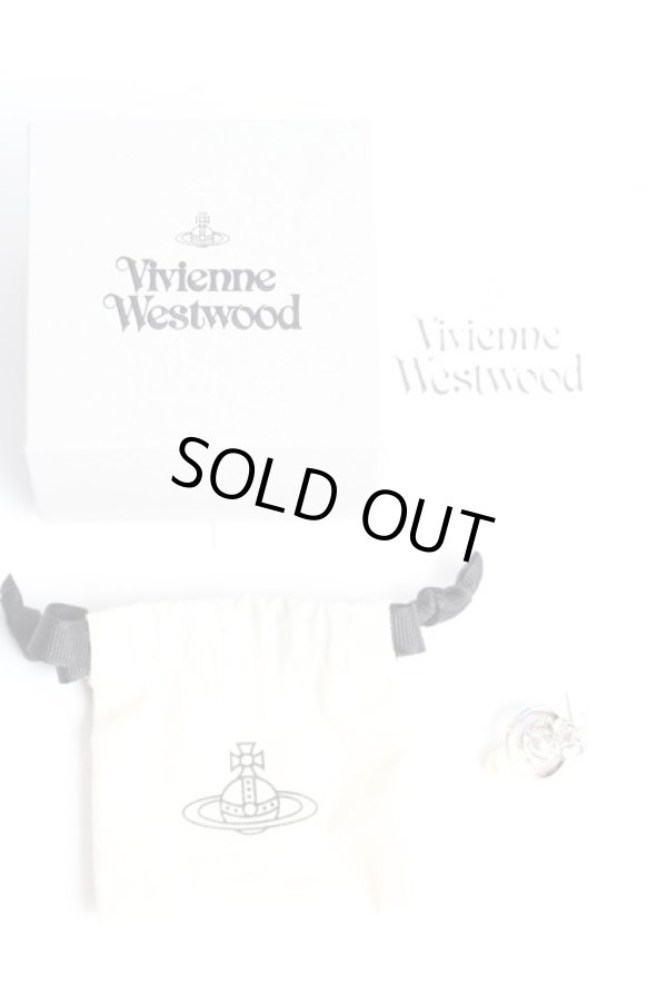 画像4: ヴィヴィアンウエストウッド MAN 中古 / MAN PEARL DROPシングルピアス  シルバー  Y-25-10-12-009-ac-SZ-ZY (4)