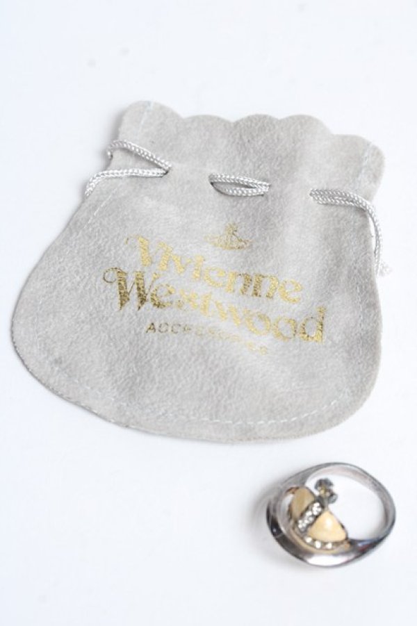 画像4: ヴィヴィアンウエストウッド 中古 / new solid ring M シルバー  Y-25-10-12-012-rg-SZ-ZY (4)